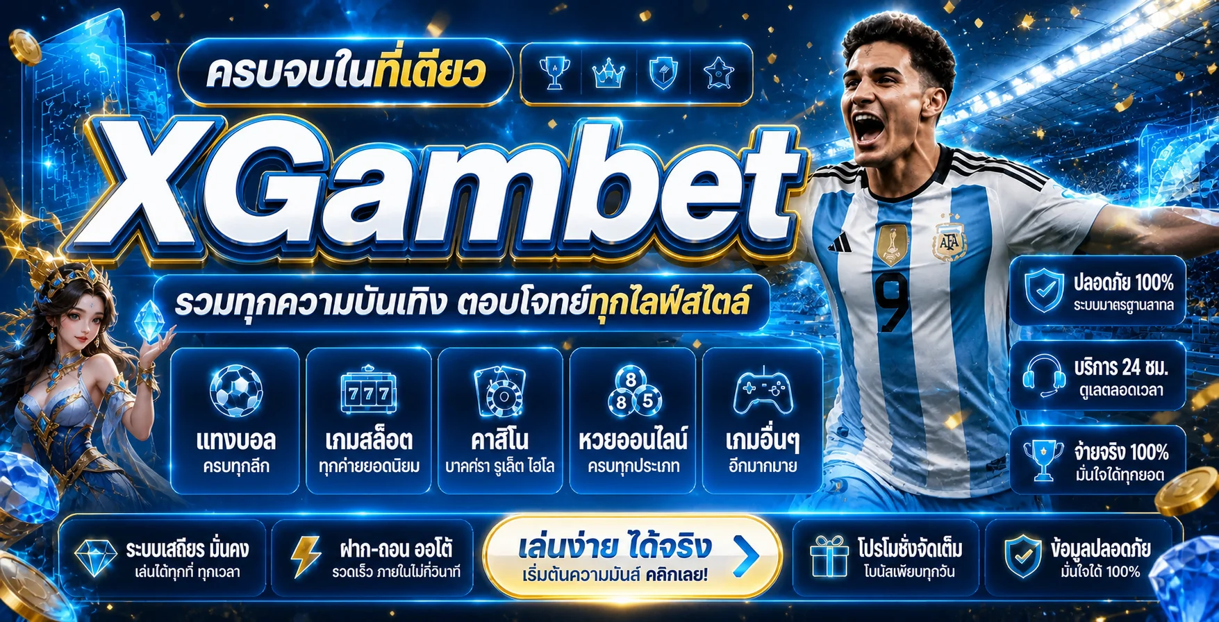 แบนเนอร์ XGambet คู่มือสมัครและเข้าสู่ระบบ